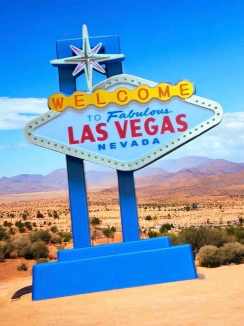 Las Vegas Light Up Sign